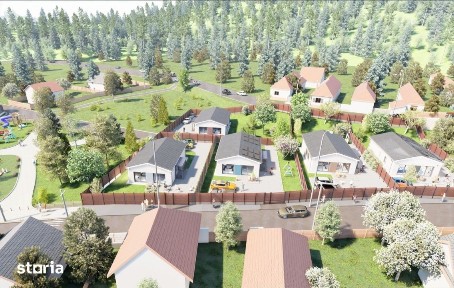 Casă modernă, parter, la cheie - în inima Tărlungenilor • Teren 511 mp