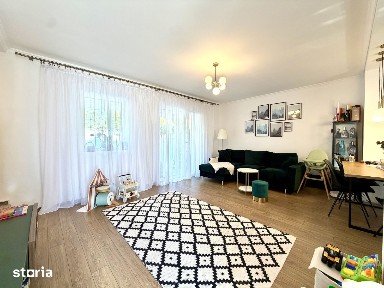 Triplex elegant, 3 camere, 77 mp utili, mobilat/utilat - Sanandrei