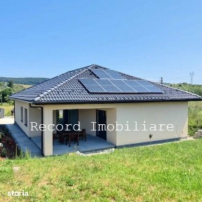 Casa individuala pe un singur nivel 130mp,teren 800mp comuna Chinteni
