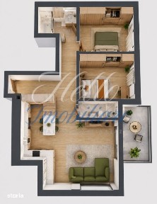 Apartament 3 camere 77.79 mp in Cluj zona Centrala