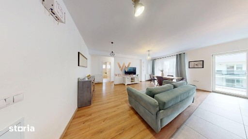 Apartament modern, cu 3 camere, balcon mare, loc de parcare inclus - C