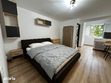 Garsoniera Prima Inchiriere Plaza 5 minute Metrou Lujerului AC/Boiler