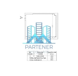 Spatiu Comercial, 44 m²