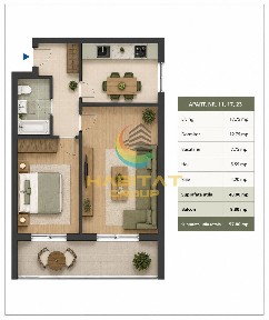 Apartament 2 camere - metrou Nicolae Teclu
