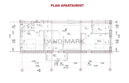 COMISION 0%, Apartament 3 camere in bloc nou, pe Calea URSENI