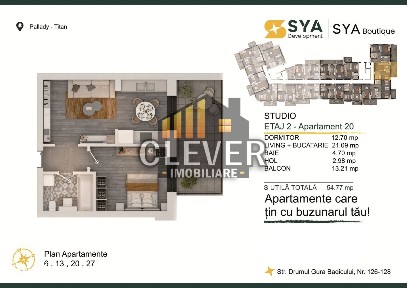 Apartament 2 camere Pallady, 55 mp, Comision 0% ideal investitie
