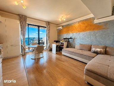 Apartament 2 camere | Vedere panoramica spre mare | Prima linie la pl