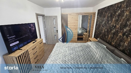 Apartament 2 camere, bloc nou, mobilat/utilat, parcare privata