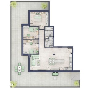 Penthouse 4 camere - priveliste fabuloasa - Ansamblu Premium - Sibiu