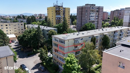 Apartament 2 camere | Astra | Etaj 3 | Vedere spre Tâmpa | Comision 0%