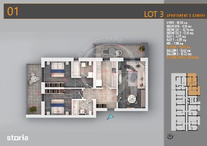 Apartament 3 camere Titan Th. Pallady-Sector 3-Metrou Teclu