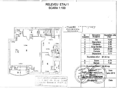 Spatiu birouri de inchiriat in vila - TeiBarbu Vacarescu - de la 88mp