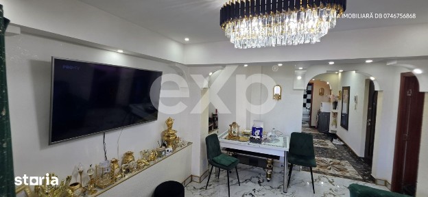 Apartament unic de 4 camere (reorganizat inteligent), Mobilat & Utilat