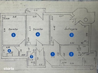 Proprietar - vand apartament 3 camere, 2 bai, Pitesti