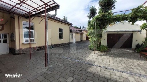 Casa si cladire fosta brutarie cu garaj, teren 403 mp Zona Dacia
