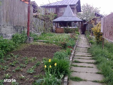 Casă cu 6 camere și pivniță, curte mare