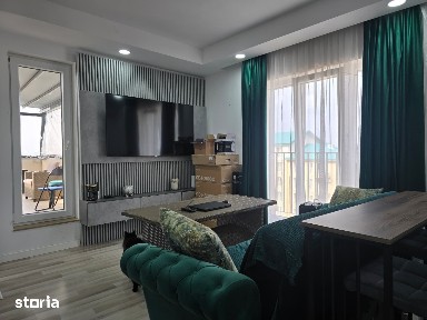 COSMOPOLIS - Apartament cu 2 camere tip studio, mobilat si utilat.
