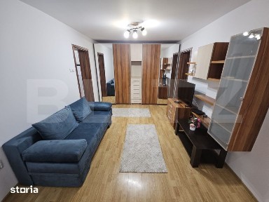 Apartament 2 camere, 52 mp, mobilat complet, zona Podu Ros