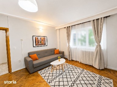 Ap. 1 cameră, 38 mp, dec, mobilat și utilat - Dorobanți / Roșiori