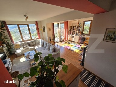 duplex cu 4 camere si apartament de 2 camere, 180mp utili view panoram