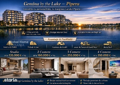 Gemina by the Lake | Studio Premium | Pipera Plaza | Rond OMW