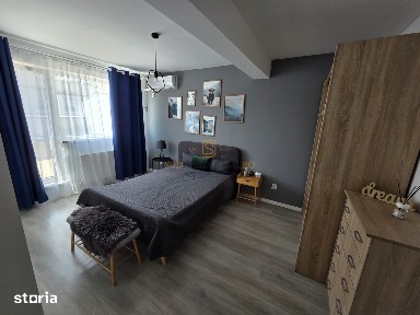Apartament modern, 2 camere, terasă 17.8mp - complet mobilat și utilat