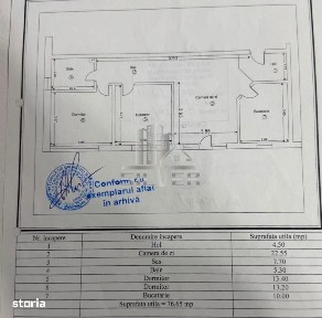 Apartament cu 3 camere/77mp/parcare/zona strazii Tautului.