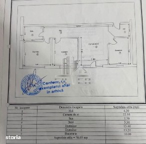 Apartament cu 3 camere/77mp/parcare/zona strazii Tautului.