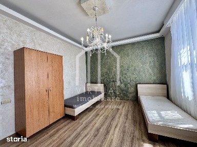 Apartament la casa, 2 camere, mobilat si utiliat, un vecin in curte