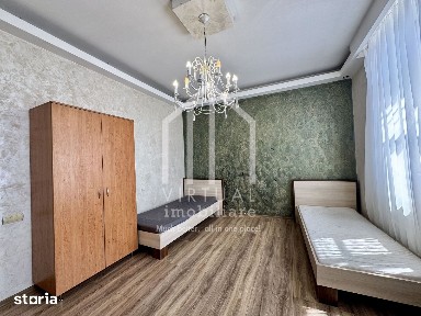Apartament la casa, 2 camere, mobilat si utiliat, un vecin in curte