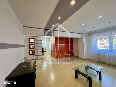 Apartament cu 3 camere, 80mp utili + balcoane, etaj 1/4, Centru