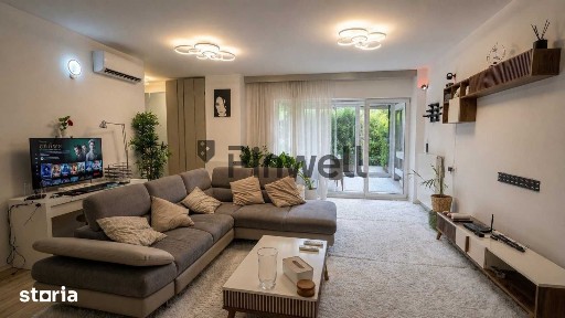 Apartament premium 3 camere Floreasca Residence cu gradina 35 mp