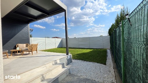 Duplex modern 4 camere, 2 bai, 289 mp teren, aproape de centrul Dumbra