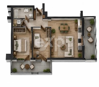Apartament Premium 3 camere Parc Sebastian