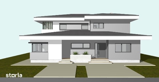 Casă P+1 pe structură metalica - teren 2.660 mp - toate utilitatile