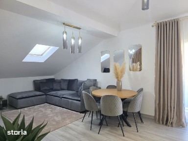 Apartament cu trei camere pe doua niveluri, tip vila, zona Tractorul