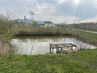 Vand cabana cu livada si iaz