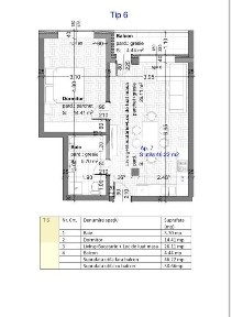 Apartament 2 camere 46 mp Etaj 1 Parcare inclusa Șelimbar Sibiu