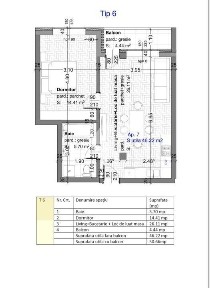 Apartament 2 camere 46 mp Etaj 1 Parcare inclusa Șelimbar Sibiu