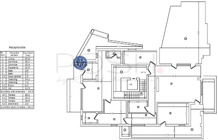 3 camere 281 mp, singur pe etaj, Mosilor - Eminescu