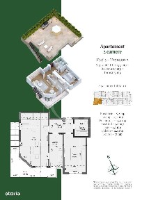 Apartament 2 camere cu Rooftop Privat Nicolae Teclu