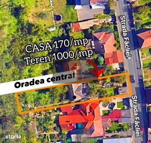 Teren 1000 mp și casă lângă Aquapark ul Nymphaea din Oradea