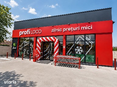 Investiție | Spațiu comercial închiriat către PROFI 15 ani