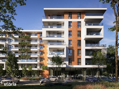 Apartament 2 camere, terasa 14.40 mp, piscina privata | Splaiul Unirii