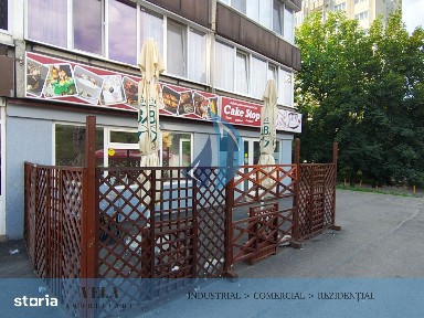 Spatiu comercial Dambu, 64mp, vitrina 10ml, vad comercial