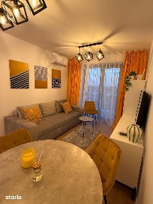 Apartament 2 camere, 55mp, centrala, parcare, metrou, AC,Hils Titanium