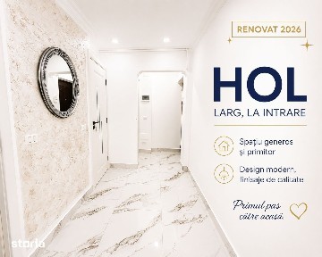 3 camere, et. 2, renovat complet 2026, totul schimbat, zona Tic Tac