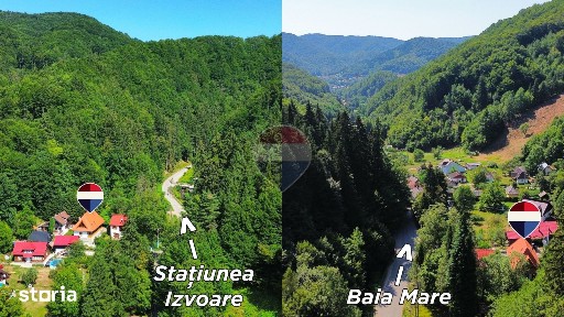 De Vanzare CABANA Valea Neagra, spre Statiunea Izvoare