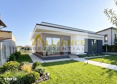 Casă modernă pe parter, 3 dormitoare - ideală pentru familie