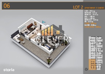 Apartament 3 camere | Terasa 67 mp | Pallady | Comision 0%